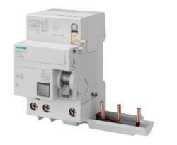 BLOCCO DIFFERENZIALE 3 POLI 63A 0.03 A 3M X 5SL