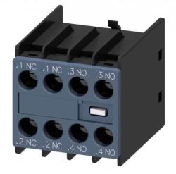 Contatto ausiliario 2NO+2NC aggancio frontale a scatto Siemens