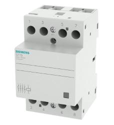 Contattore Siemens 40A 4NA 230VAC 3 moduli