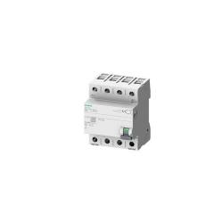 DIFFERENZIALE PURO 4 POSTI 40A 0,3 Tipo B Siemens