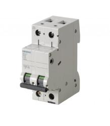 INTERRUTTORE MAGNETOTERMICO 1P+N 2 Moduli 6A 4,5kA Siemens