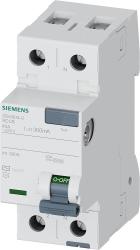 Interruttore Differenziale puro 40A 0,3 Tipo AC Siemens