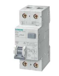 Interruttore Automatico Magnetotermico Differenziale 16A 300ma 6kA Tipo A Siemens