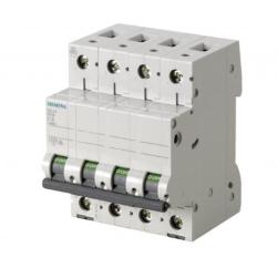 Interruttore Magnetotermico 4 poli 16A 10KA Curva D Siemens