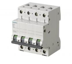 Interruttore Magnetotermico 4 poli 40A Curva D 10KA