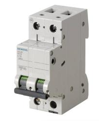 Interruttore magnetotermico Siemens 2P 25A 6KA 2M B