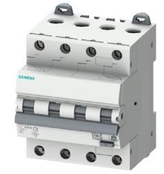 Magnetotermico differenziale 4 poli 25A 30mA 6kA 4 moduli