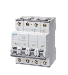 INTERRUTTORE MAGNETOTERMICO 4 POSTI 6A 6K 4M CUR.C
