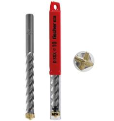 D-SDX 10/80/120 - Punta trapano cilindrica a quattro taglienti D-SDX 10,0x80/120 XP per muro e calcestruzzo (1 Pz.)