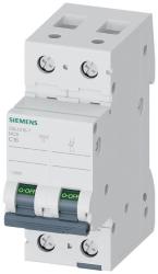 Interruttore Automatico Magnetotermico 2 Poli 2 Moduli 16A 10kA Siemens 5SL42167