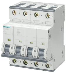 Sezionatore portafusibili Siemens 5TE2515-1 NO, corrente max 63A, 4 Sentron