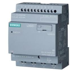 LOGO! 12/24RCEO, modulo logico, alimentazione / I/O: 12/24 V DC/relè, 8 DI (4 AI)/4 DO, senza display