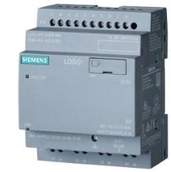 LOGO! 24CEo, modulo logico, senza display, PS/I/O: 24V/24V/24V trans., 8DI (4AI)/4DO, memoria 400 blocchi