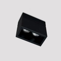 PROLOGE PLAFONE NERO PER INTERNO 2X50W