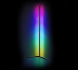 Piantana led rgb Trio Lighting Gaming Level 10W nero R45721102  