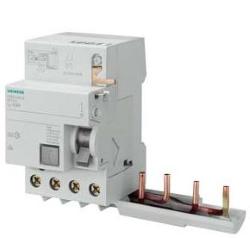 Blocco differenziale puro quadripolare 63A 500mA per serie SY Siemens 5SM27450