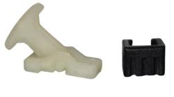 SIEMENS Connettori meccanici Interblocco laterale Per contattore 3RT1.1 Composto da 2 connettori e 1 ancoraggio per 1 combinazione 3RA19122H