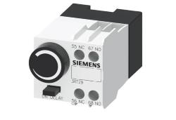 BLOCCO TEMPORIZZATORE PNEUMATICO RITARDATO ALL'ACCENSIONE 1-60S 1NO + 1NC, PER CONTATTORI MOTORE SZ S0