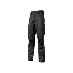 U-POWER ST211BC-4XL - ST211BC - Pantalone da lavoro GUAPO nero carbone