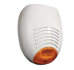 AMC SR136 Sirena Antifurto Autoalimentata Antiapertura Lampeggiatore LED