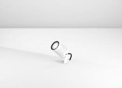 Faretto Lario Gr.GU10 - IP65 d.65x90-bianco