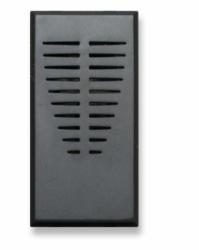 SUONERIA SQUILLANTE 230VCA TEKLA S44 COLORE GRIGIO TEKLA FINITURA OPACA - 1 MODULO