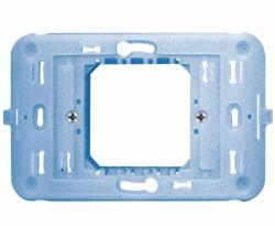 SUPPORTO CON GRIFFE S44 PER SCATOLE TONDE - CON GRIFFE - 2 MODULI 