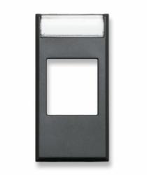 ADATTATORE PER CONNETTORI RJ45 TEKLA S44 COLORE GRIGIO TEKLA - FINITURA OPACA - 1 MODULO
