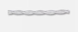 CAVO TRECCIA 2X0.75 BIANCO PREZZO AL MT