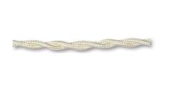CAVO TRECCIA 2X1.50 AVORIO PREZZO AL MT