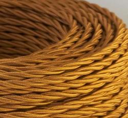 Cavo treccia Gambarelli bronzo 3x1mm PREZZO AL MT