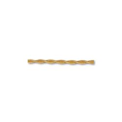Cavo treccia Gambarelli oro 3x1mm PREZZO AL MT 10508
