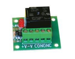 Scheda interfaccia relè 12V 10A con led funzionamento