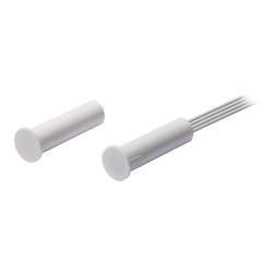 VIMO CTI016CA Contatto incasso in ABS bianco diametro 7,5mm superfici non ferrose  