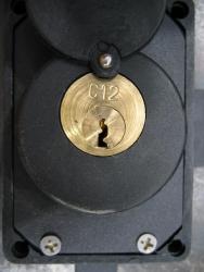 SC6/B serratura filo sportello 12 512725V
