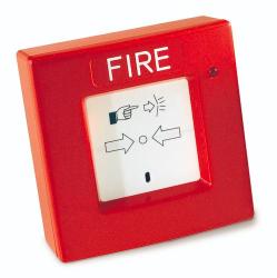 Pulsante manuale convenzionale a rottura vetro, linea 400