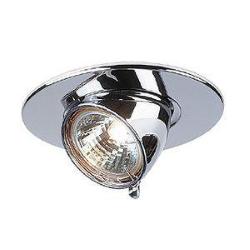 GIMBLE ROUND INCASSO 12V 50W CROMATO