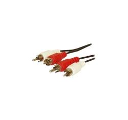 17-010 Alpha Elettronica - Cavo da 2 spine RCA a 2 spine RCA - 5m 