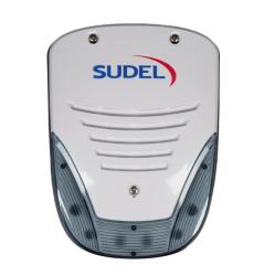 Sirena elettronica autoalimentata da esterno 12VDC 18W BATTERIA 12V 2AH DIVA XL