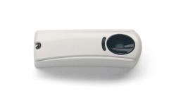 AVS WING2DT Sensore a doppia tecnologia a tenda con antimascheramento in contenitore bianco