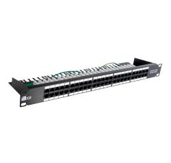 PATCH PANEL 19" 50P TELEFONICO 8/6 2U