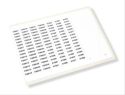 ETICHETTE ADESIVE, IN FILM PVC, PREFUSTELLATE, PER ESTERNO QUADRO