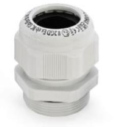 PRESSACAVO MAXIBLOCK ATEX, IN POLIAMMIDE PA6.6, CON FILETTO LUNGO, PASSO METRICO, IP65