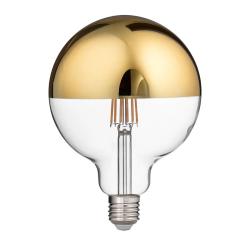 Lampadina Gea Led GLA302O E27 LED 12W 1521LM vetro cupola oro globo luce calda interno  