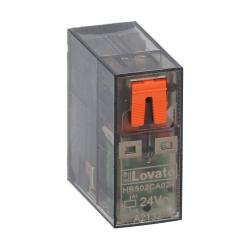 RELE' MINIATURIZZATO 2SC 8A 24VAC +LED