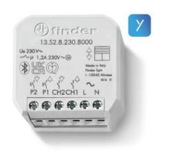 FINDER Attuatore comando tapparelle connesso da incasso | YESLY