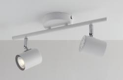 SPOT ZERO ORIENTABILE BIANCO 2XGU10 33X15X9,7CM SPOT-ZERO-2 BCO  