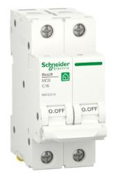 INTERRUTTORE MAGNETOTERMICO RESI9 MCB 2P C 16A 4500A 2M