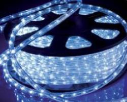 Tubo luminoso  2 fili LED orizzontale Ø 13 mm