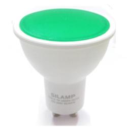 LAMPADA GU10 7W verde